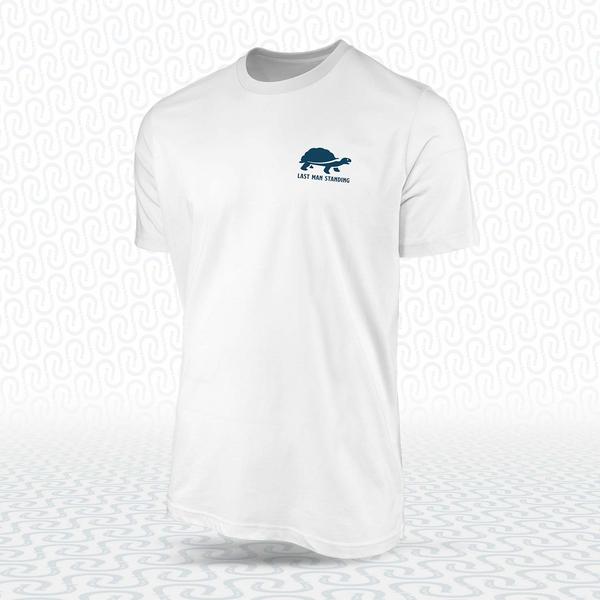 Last Man Standing Logo Tee – White