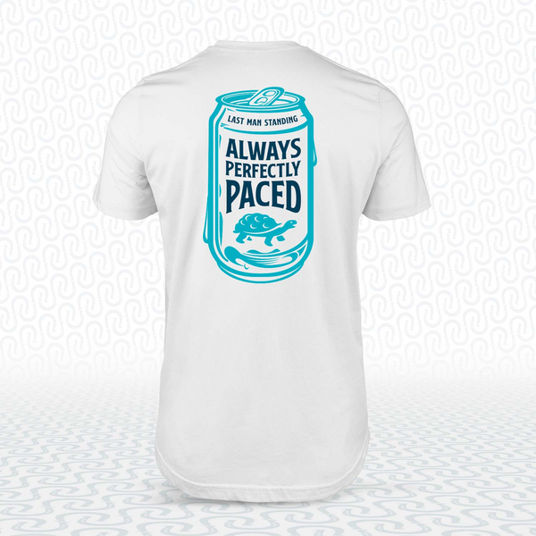 Last Man Standing Can Tee – White