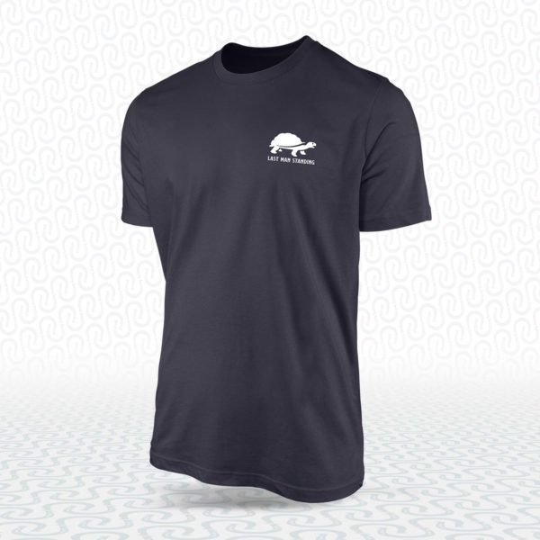 Last Man Standing Logo Tee – Navy 1 colour
