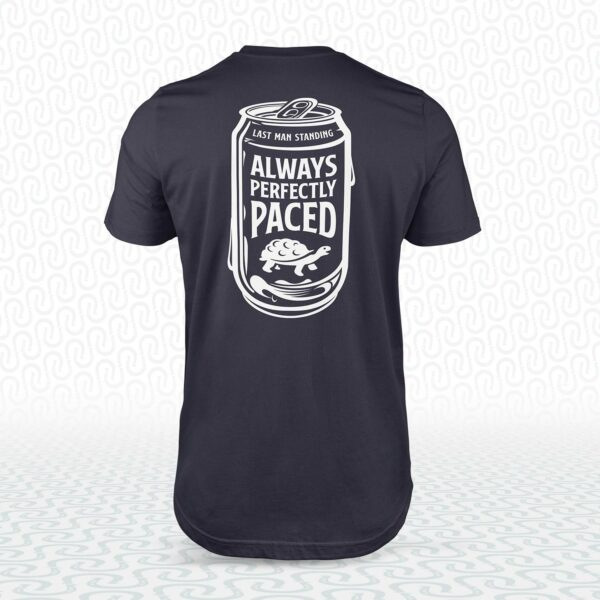 Last Man Standing Can Tee – Navy