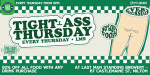 Discover Tight Ass Thursdays at Brisbane’s Premier Brewery
