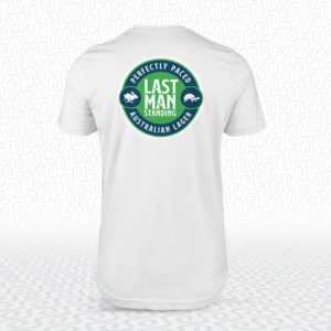 Last Man Standing Logo Tee - White Last Man Standing